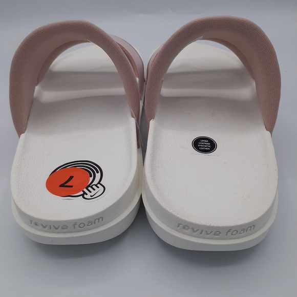 NWT NIKE WOMENS OFFCOURT DUO SLIDES SANDALS BARELY ROSE SIZE 7 - Picture 5 of 10